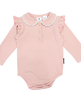 Collared Bodysuit Pink