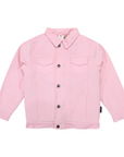 Sherpa Lined Cord Jacket Pink
