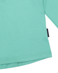 Essential Henley Tee Green