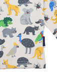 Australian Animal Tee Beige