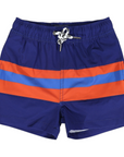Stretch Navy Contrast Quick Dry Boardies