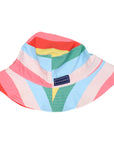 Swim Sun Hat Rainbow Stripe