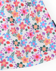 Smocked Bold Floral Dress