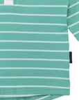 Striped Rugby Top Green