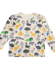 Australian Animal Tee Beige