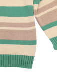 Striped Sweater Green