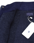 Sherpa Lined Cord Jacket Navy