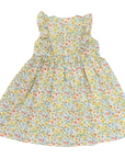 Bold Floral Dress Yellow Floral