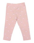 Unicorn Print Legging Pink