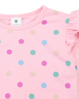 Polkadot Tee Pink