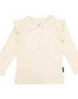 Collared Tee Beige