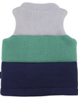 Padded Knit Vest Green