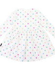 Polkadot Cotton Dress Cream