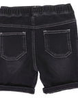 Denim Knit Short Charcoal