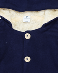 Lined Knit Jacket Navy
