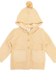 Knit Jacket Beige