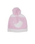 Baby Bird Knit Beanie Pink