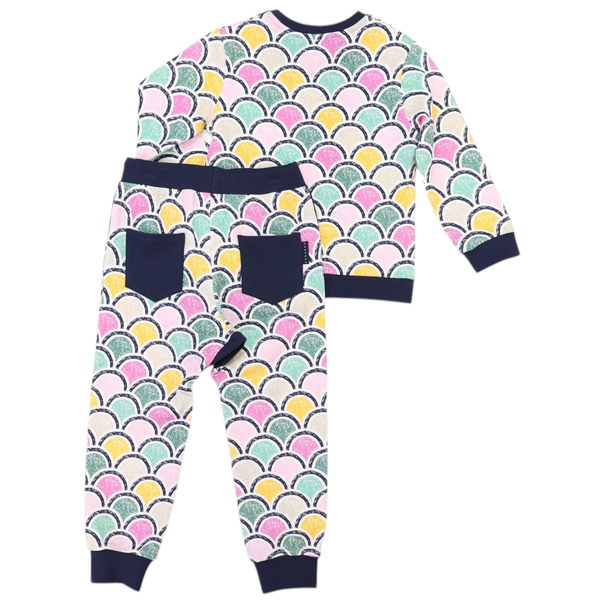 Arch Print Pyjamas  Green