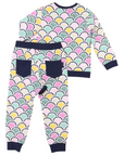Arch Print Pyjamas  Green