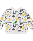 Australian Animals Pyjamas Grey