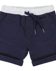 Stretch Twill Short Navy