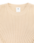 Knit Swing Dress Beige