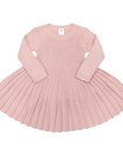 Swing Knit Dress Dusty Pink