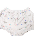Narwhal Cotton Frill Pant White