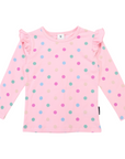 Polkadot Tee Pink
