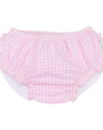 Seersucker Frill Pant Pink
