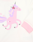 Dancing Unicorn Pyjamas Cream