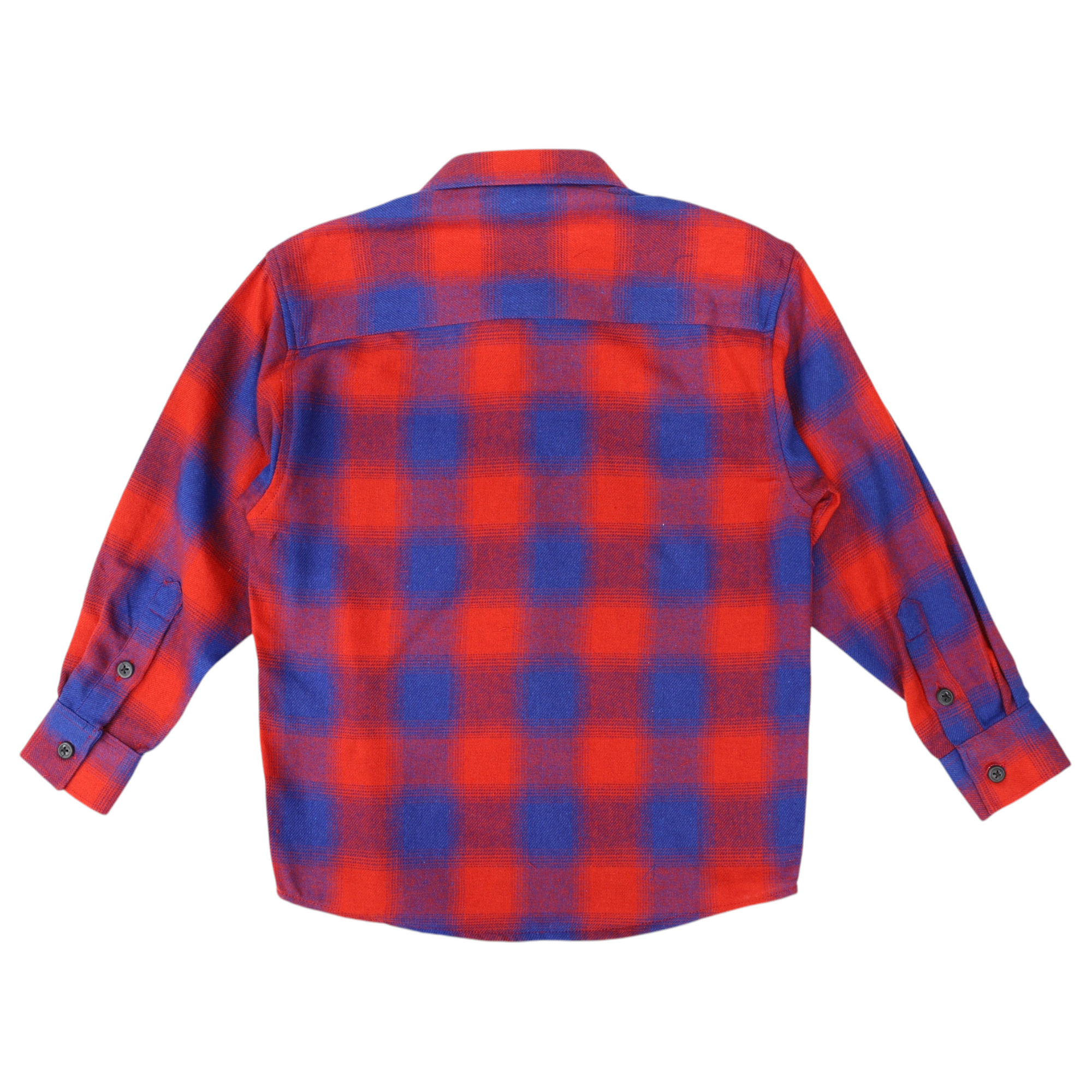 Check Flannel Shirt Red