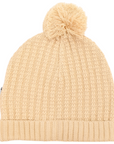 Knit Beanie Beige