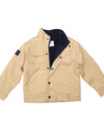 Stretch Twill Jacket with Sherpa Lining Sheepskin