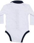 Collared Bodysuit White