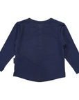 Henley Long Sleeve Tee Navy