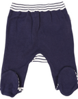 Knit Legging White/Navy