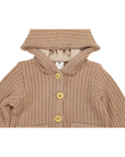 Knit Jacket Chestnut