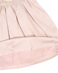Cotton Lawn Frill Dress Dusty Pink