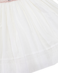 Smocked Dress Ivory