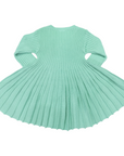 Swing Knit Dress Green