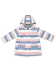 Pink Stripe Raincoat