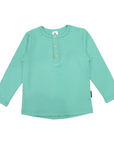 Essential Henley Tee Green