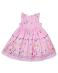 Pink Circus Frill Dress