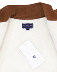 Sherpa Lined Cord Jacket Chestnut