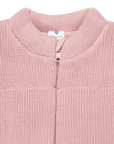 Lined Knit Vest Dusty Pink