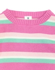 Stripe Knit Sweater Green
