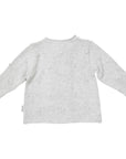 Polkadot Knit Jacket Grey