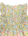 Bold Floral Dress Yellow Floral