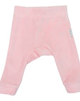Cuffed Ankle Legging Pink